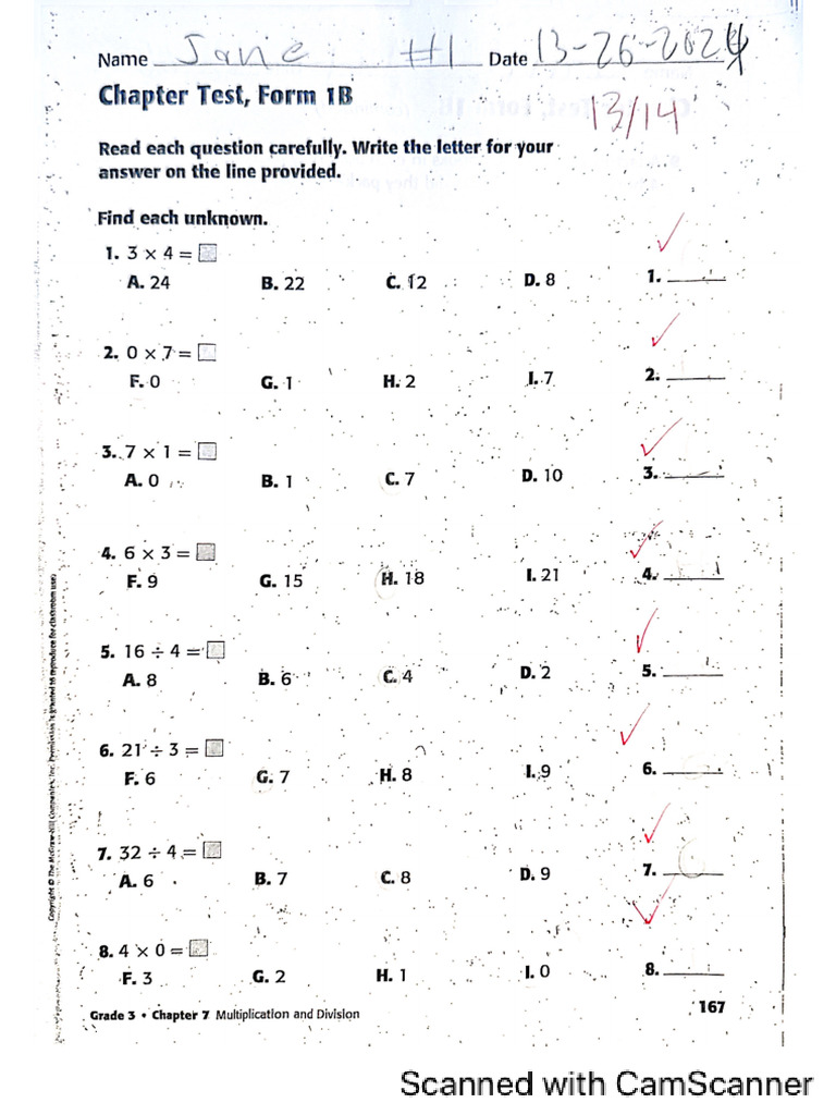 Study Guide Math | PDF