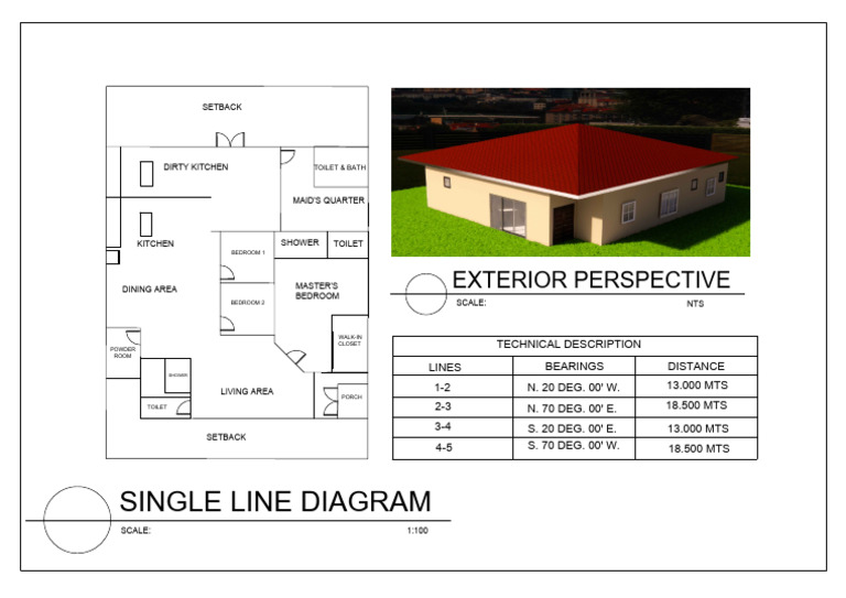 Technical Description of Building Layout | PDF