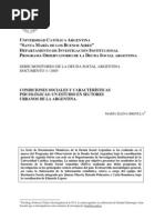 Download CONDICIONES SOCIALES Y CARACTERSTICAS PSICOLGICAS UN ESTUDIO EN SECTORES URBANOS DE LA ARGENTINA by Gestion Cultural SN8319346 doc pdf