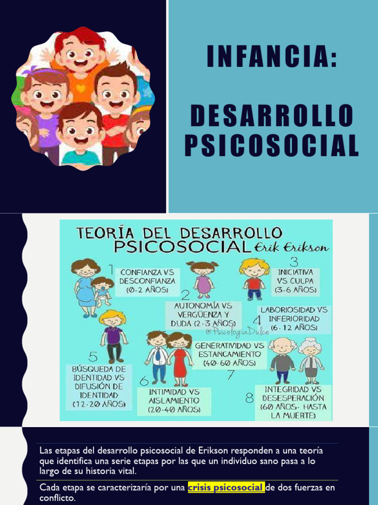 Desarrollo Psicosocial Infantil | PDF | Teoría de apego | Lingüística