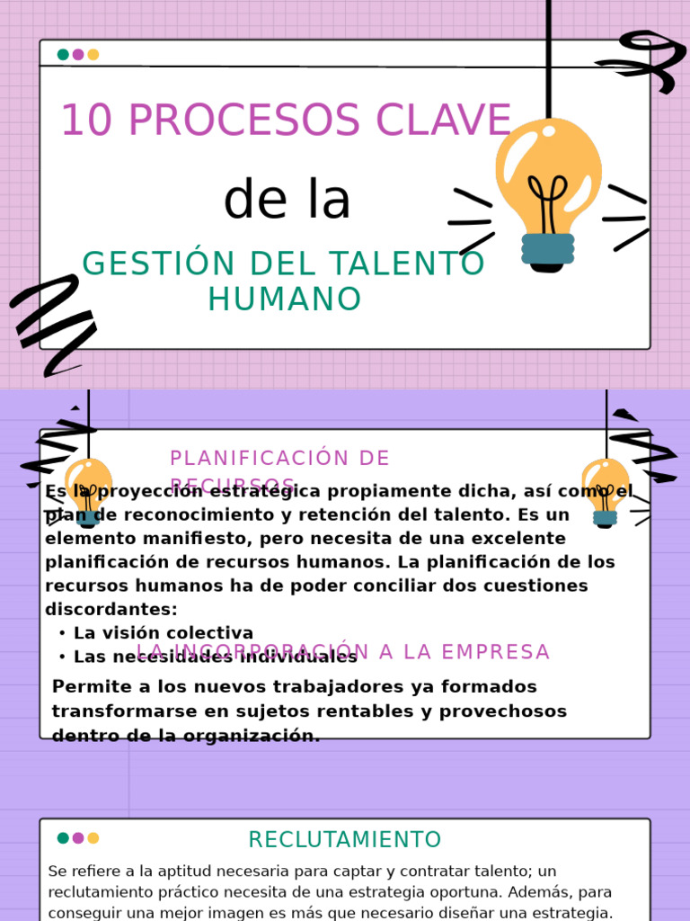 Gestión Estratégica del Talento Humano | PDF | Gestión de recursos ...