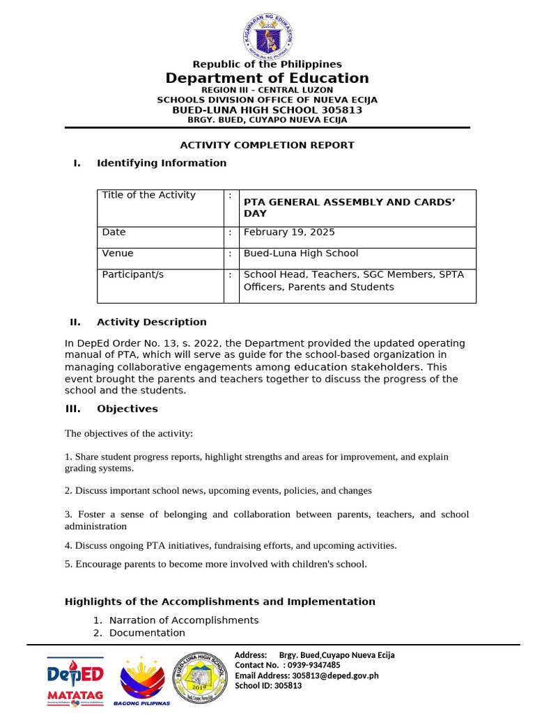 3rd quarter ACR | PDF