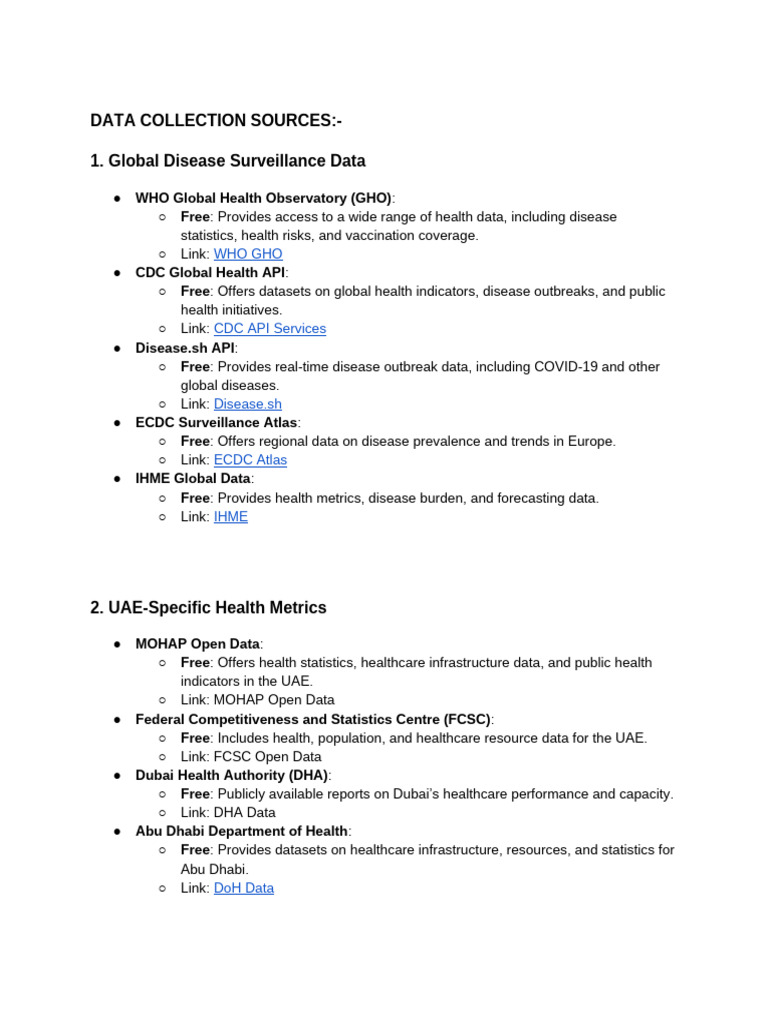 ECDC Atlas API Data Overview | PDF | World Health Organization | United ...
