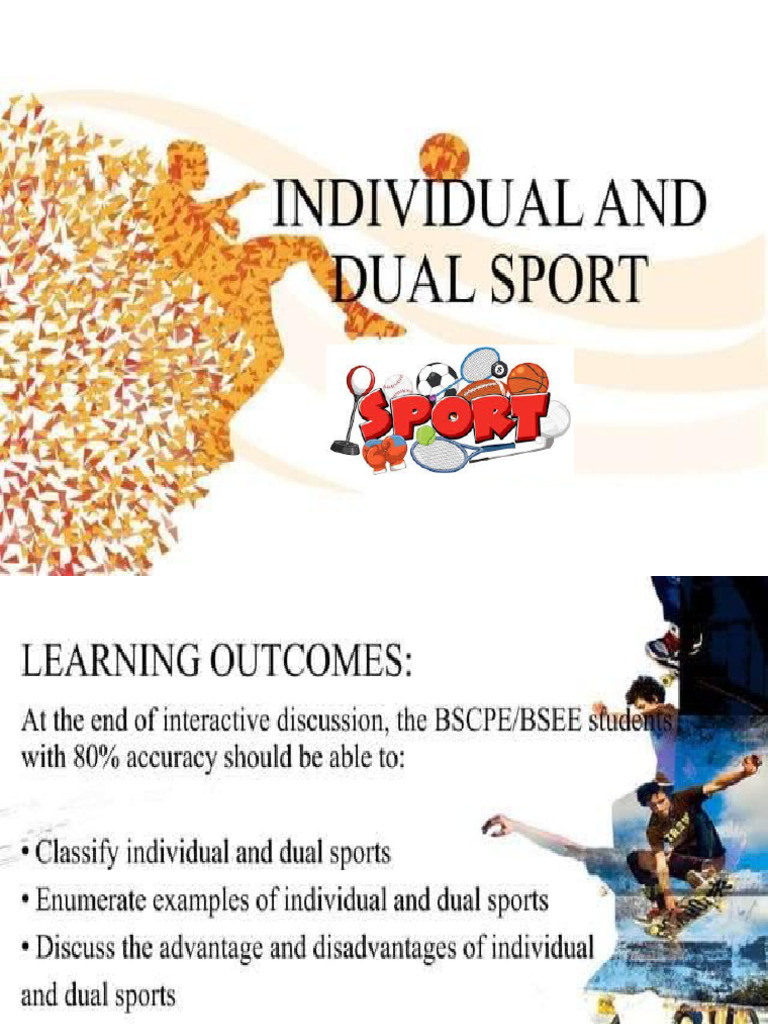 Individual and Dual Sport | PDF