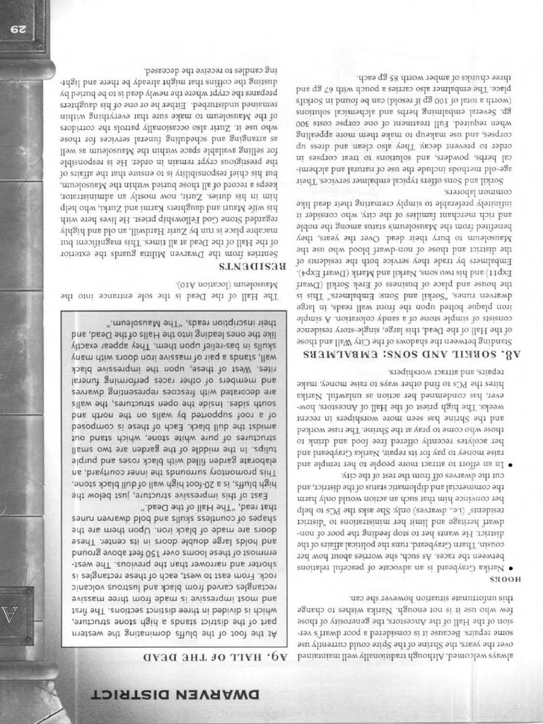 Dwarven Shrine Dilemma | PDF | Traditions | Rituals