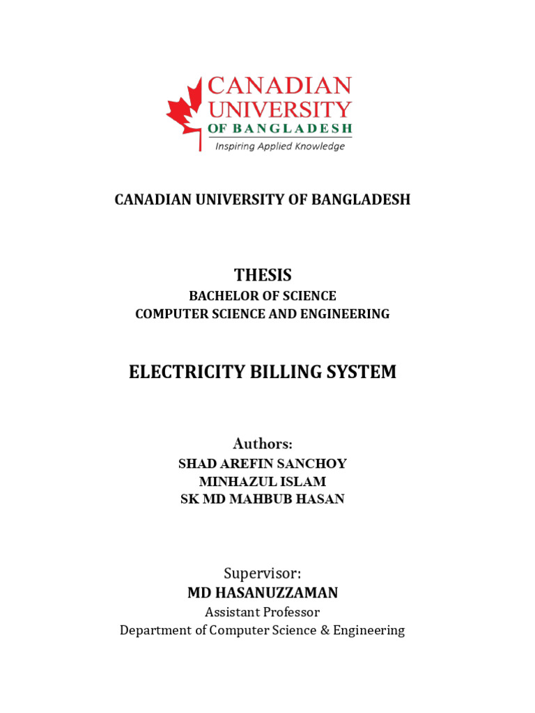 Automated Electricity Billing System | PDF | Table (Database) | Databases