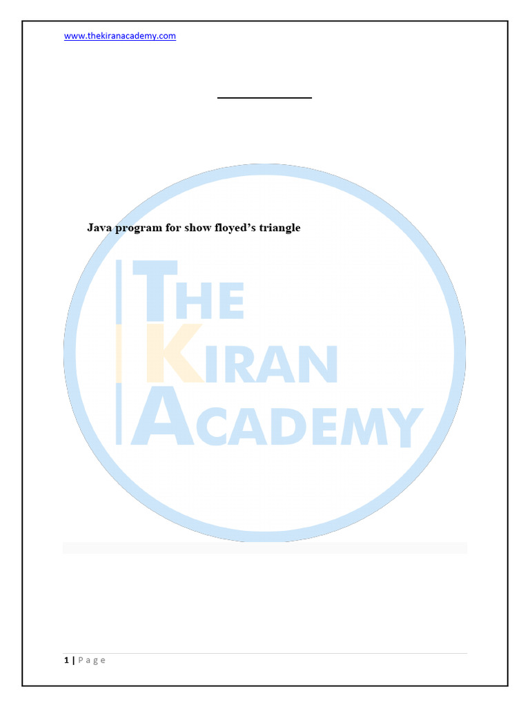 Kiran Academy Online Test Questions | PDF