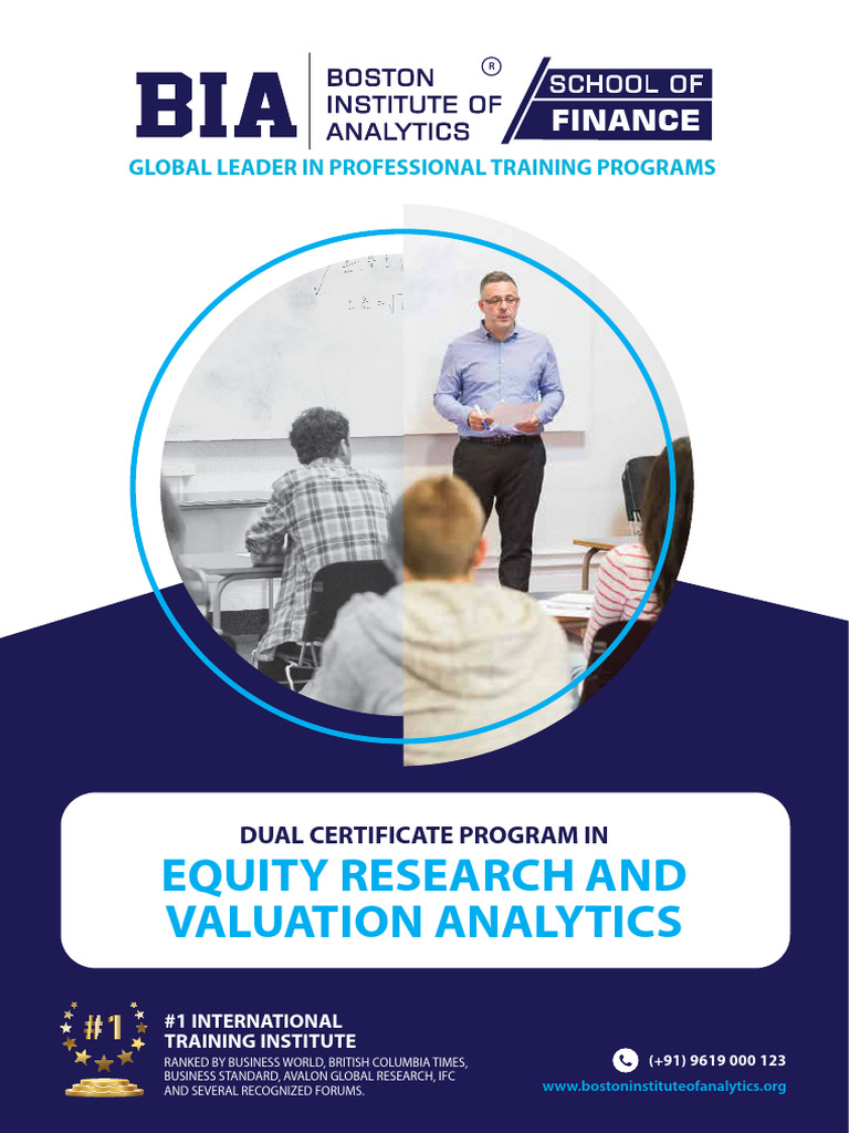 Equity Research and Valuation Analytics Web Offline 1 | PDF | Valuation ...