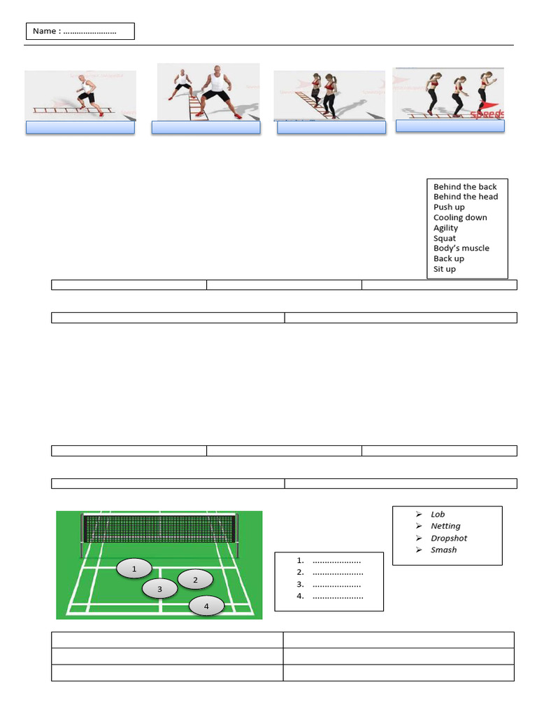 Cetak 4x Grade 4 (Middle 2) Pe | PDF | Indoor Sports | Games Of ...