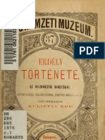 Kuliffay Ede - Erdély Története Az Ős-Időktől Korunkig 1876.