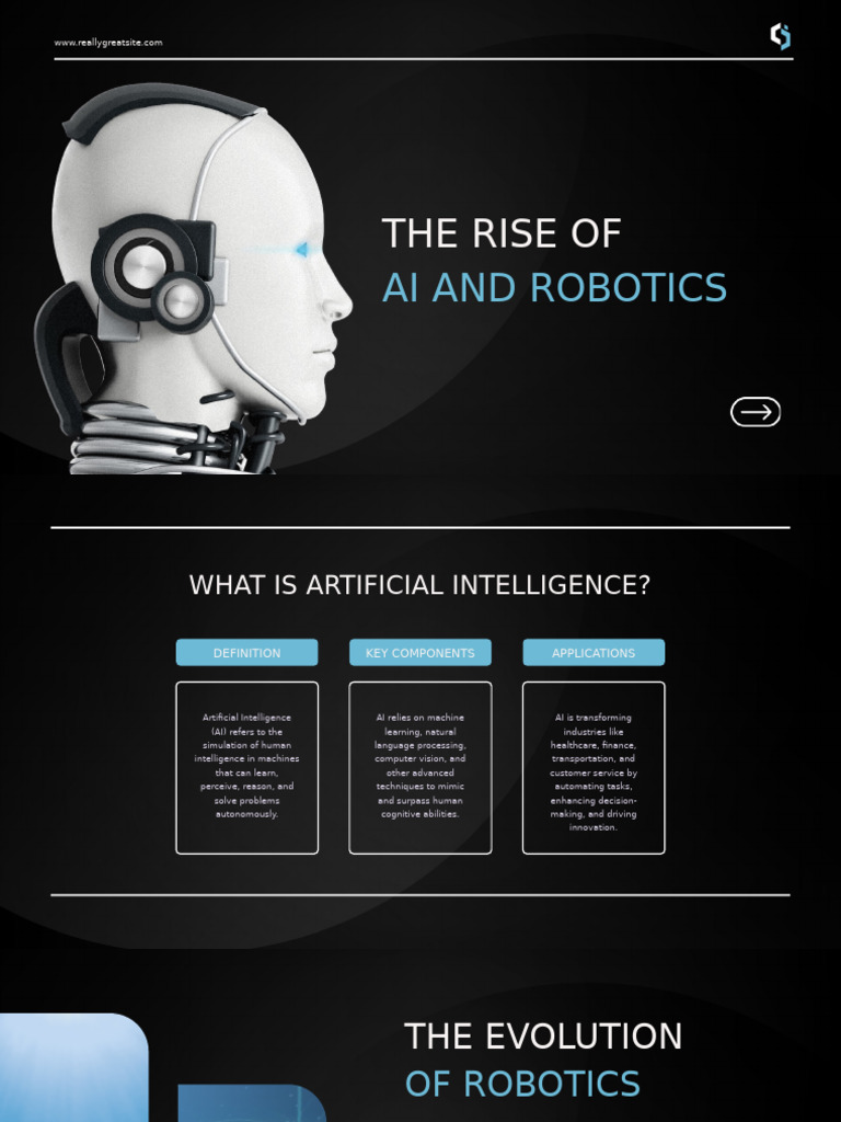 Blue and Black Dark Modern Technology Keynote Presentation | PDF ...