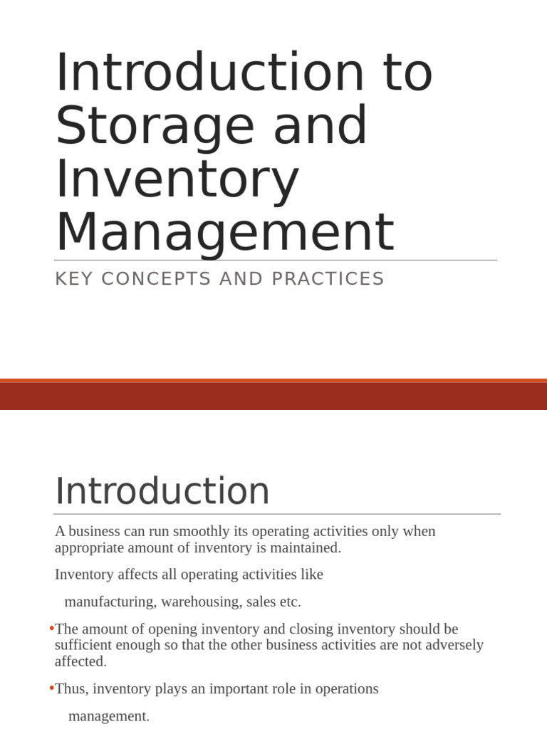 Inventory Management Essentials Guide | PDF | Inventory | Goods