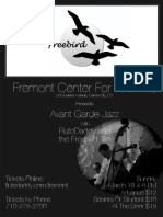 Fremont Presents Avante Garde Jazz Concert