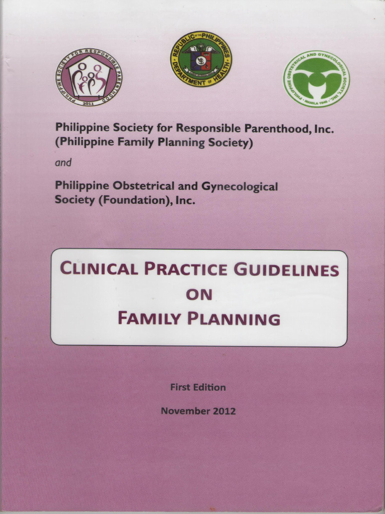 POGS CPG - Family Planning (2012) | PDF