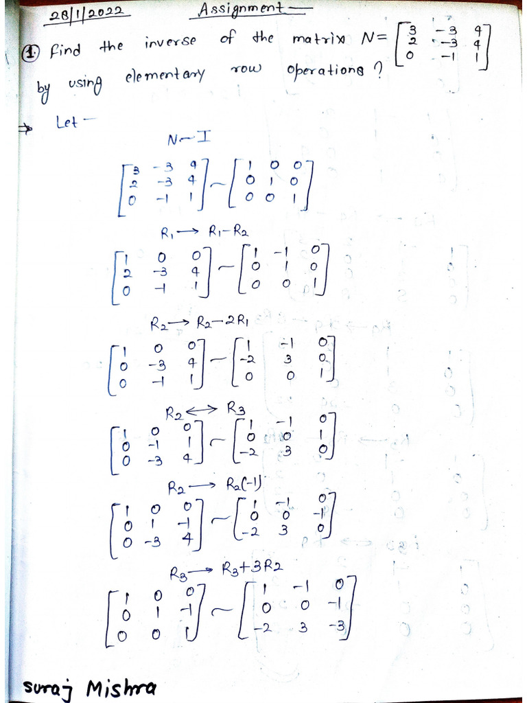 16_c_ Suraj Mishra (Math Assignment) | PDF