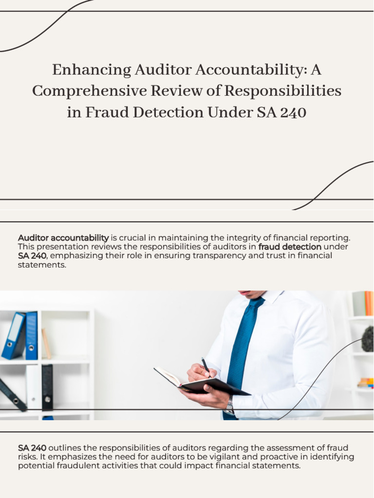 Slidesgo Enhancing Auditor Accountability A Comprehensive Review of ...