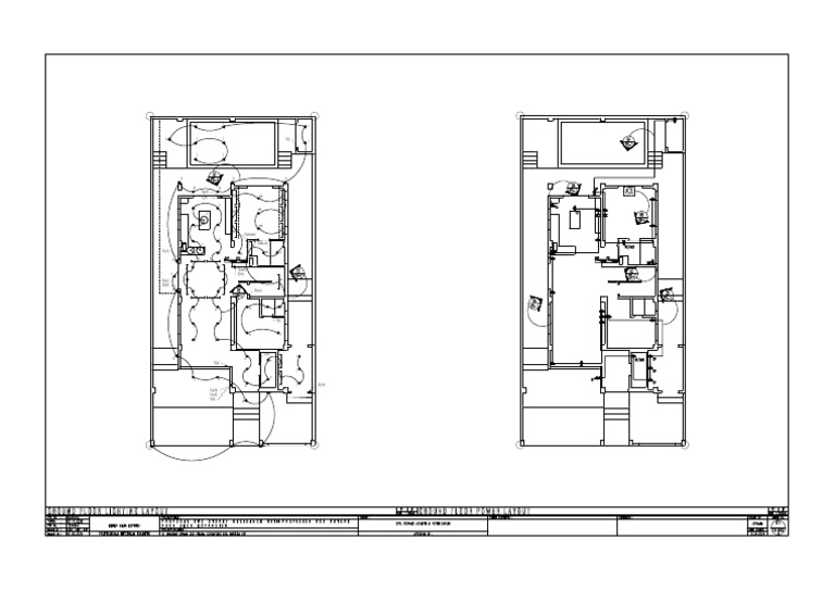 Ground Floor Electrical Layout | PDF