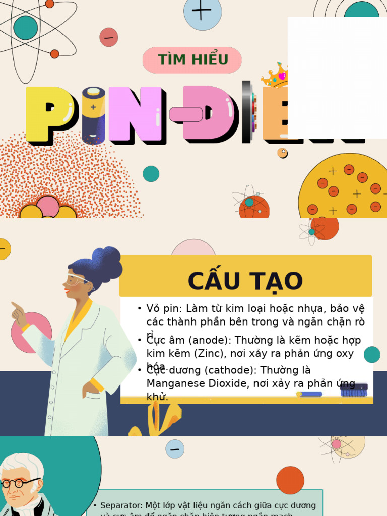 Pin Kẽm Carbon - Nhóm 4 | PDF
