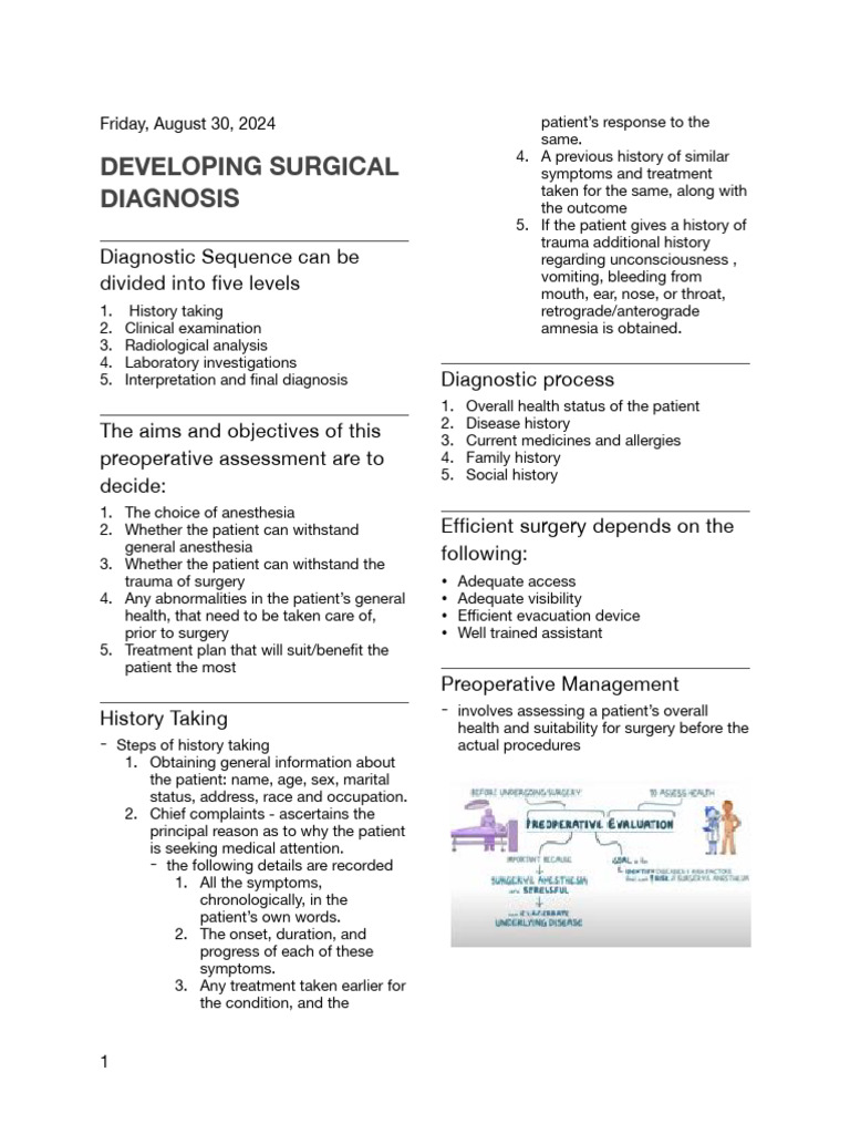 Surgical Diagnosis and Management Guide | PDF | Surgery | Medical Diagnosis