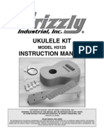 Grizzly Ukulele Kit H3125 Manual