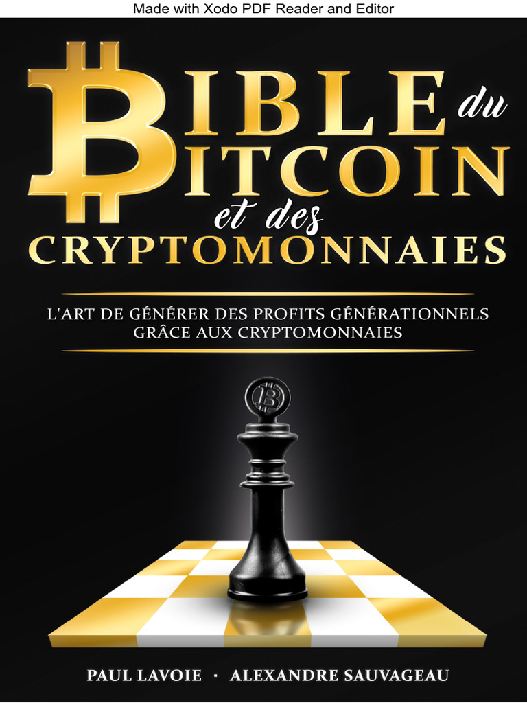 Bible Du Bitcoin Et Des Cryptomonnaies | PDF | Coût de la vie |  Crytomonnaies