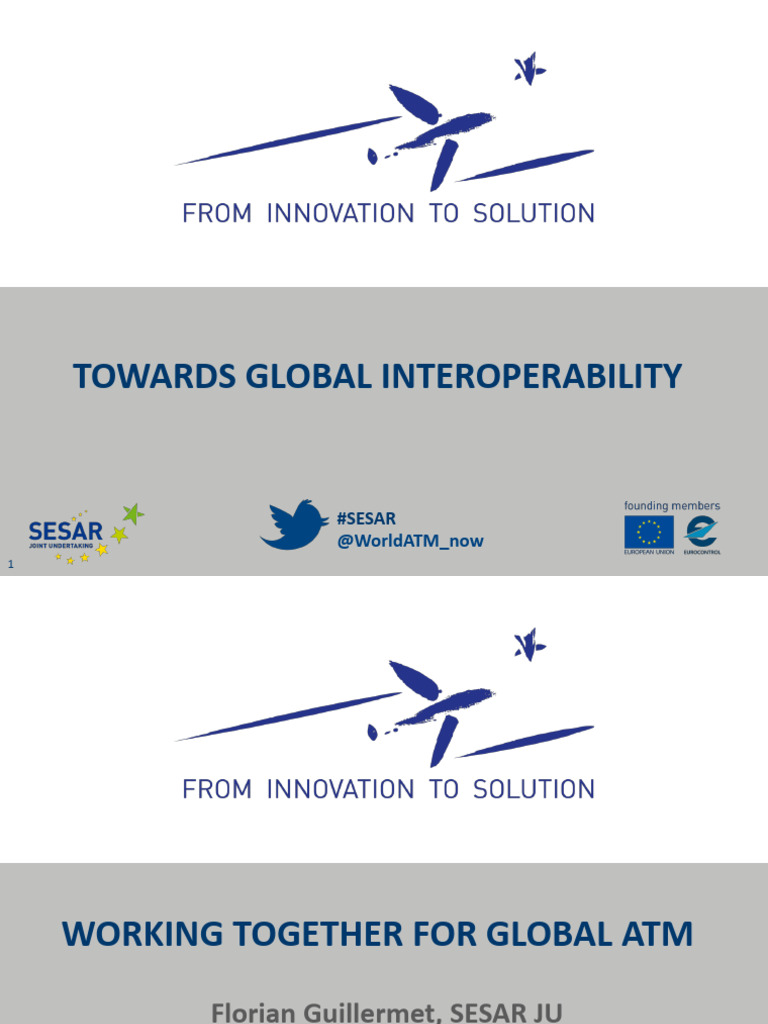 SESAR-NextGen Global Interoperability | PDF | Internet Protocol Suite ...