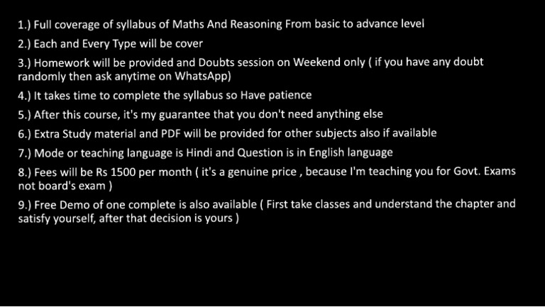 Course Information Pdf