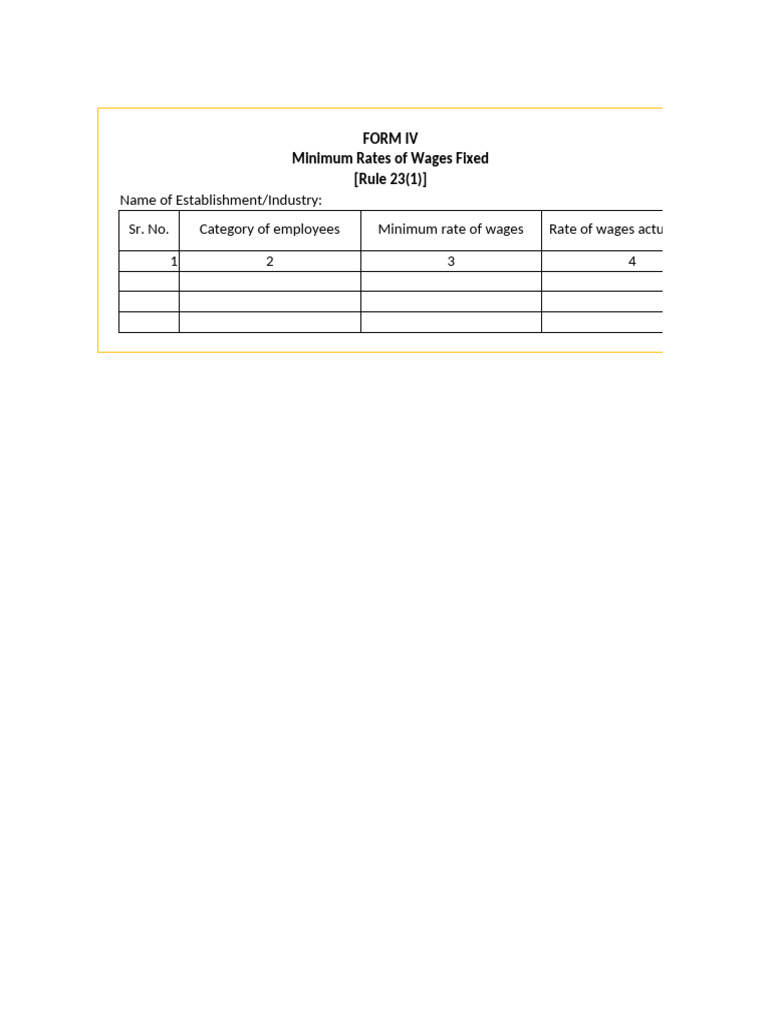 Form Iv | PDF