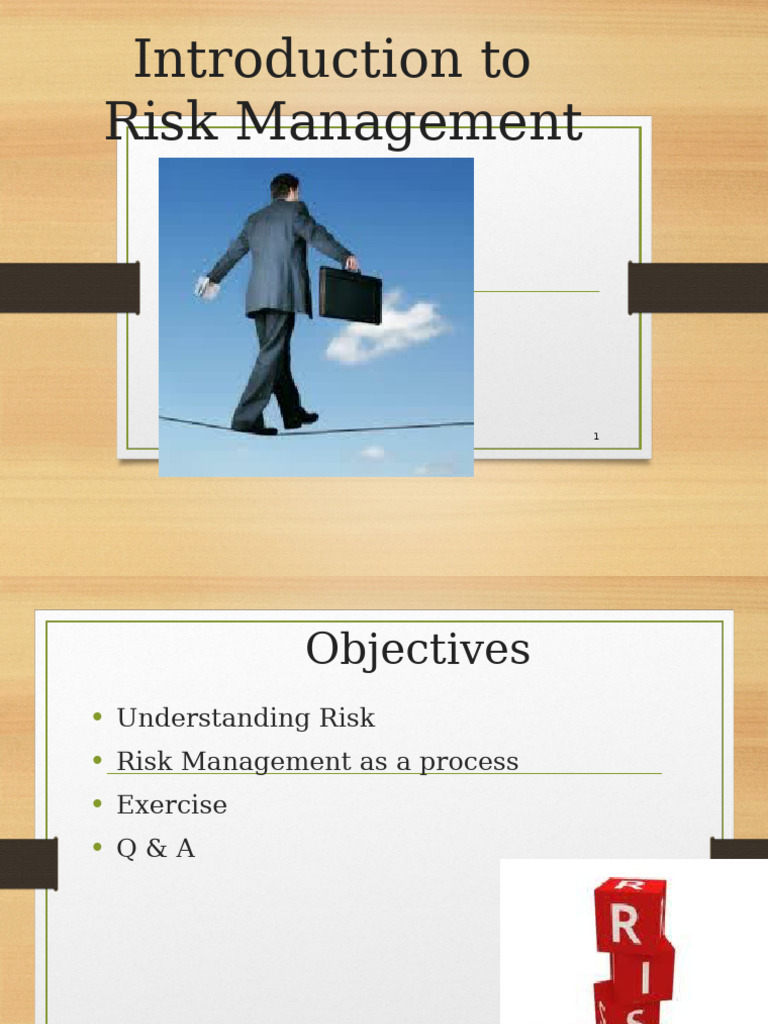 Introduction to Risk Management Basics | PDF | Risk | Risk Management