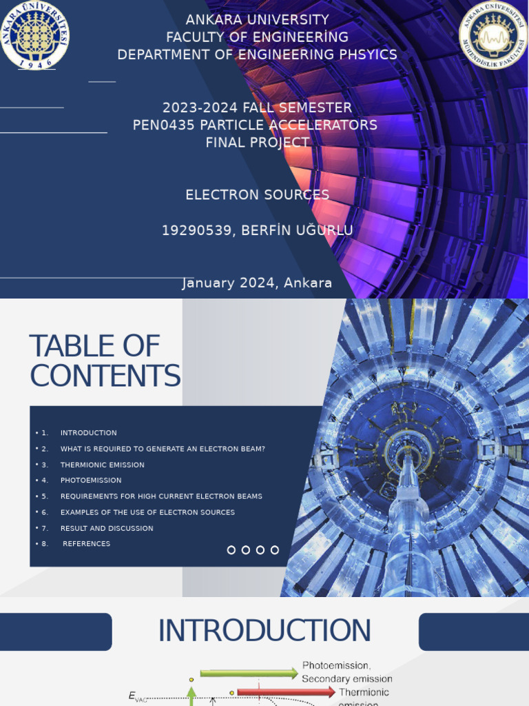 Electron Sources in Particle Accelerators | PDF | Photoelectric Effect ...