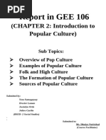 Top 25 Pop Culture Examples 2023 | PDF | Rock Music | Popular Culture