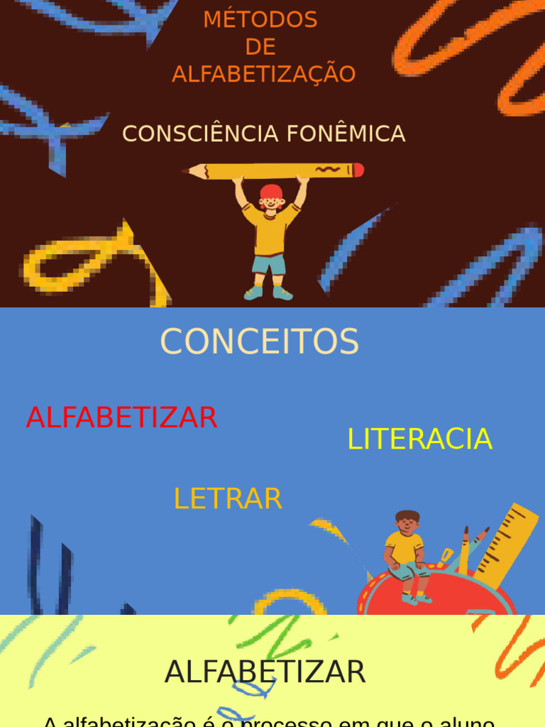 Métodos de Alfabetização e Letramento | PDF | Alfabetização | Fonema