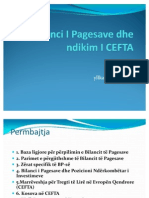 Bilanci I Pagesave Dhe Ndikim I CEFTA