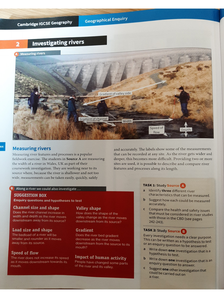 Investigating Rivers 1 | PDF
