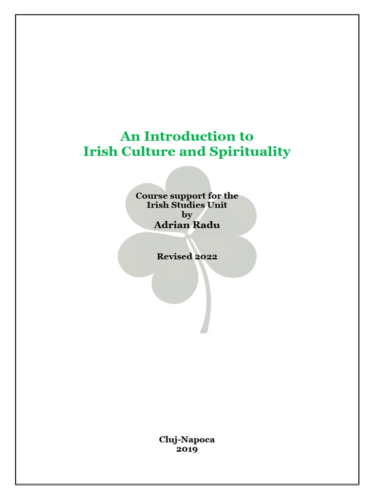 Irish Culture and Spirituality (Course) | PDF | Northern Ireland | Dublin