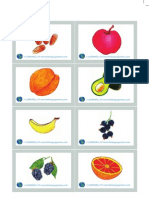 Fruits Picture Flashcards by Learnwell Oy