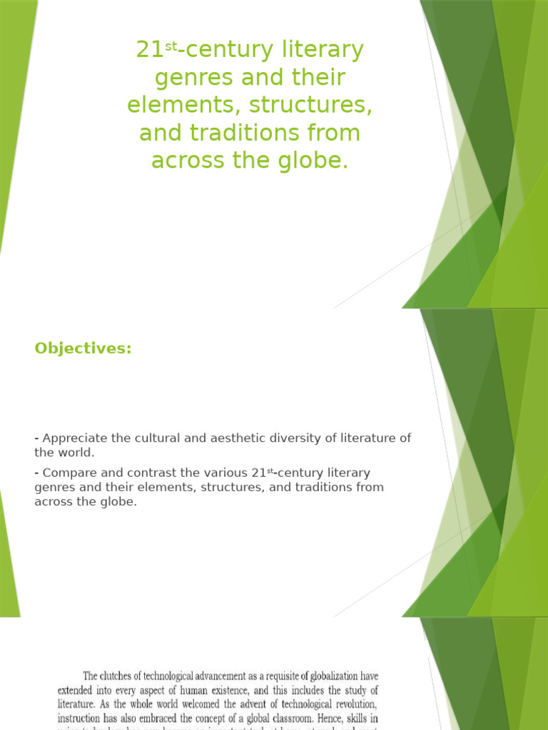 21st-Century Global Literary Genres | PDF