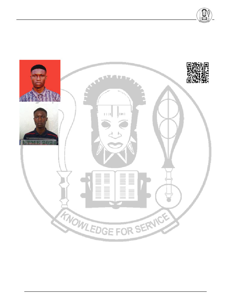 Admission Slip | PDF