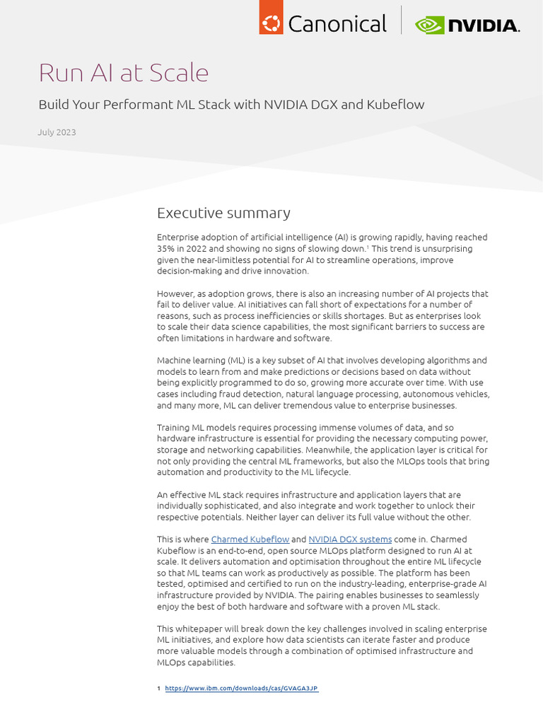 Build_Your_Performant_ML_Stack_with_NVIDIA_DGX_and_Kubeflow | PDF ...