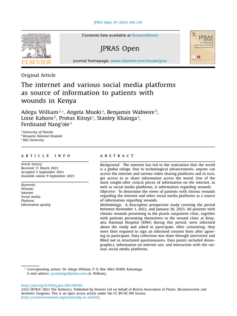The Internet and Various Social Media Platforms As | PDF | Internet ...
