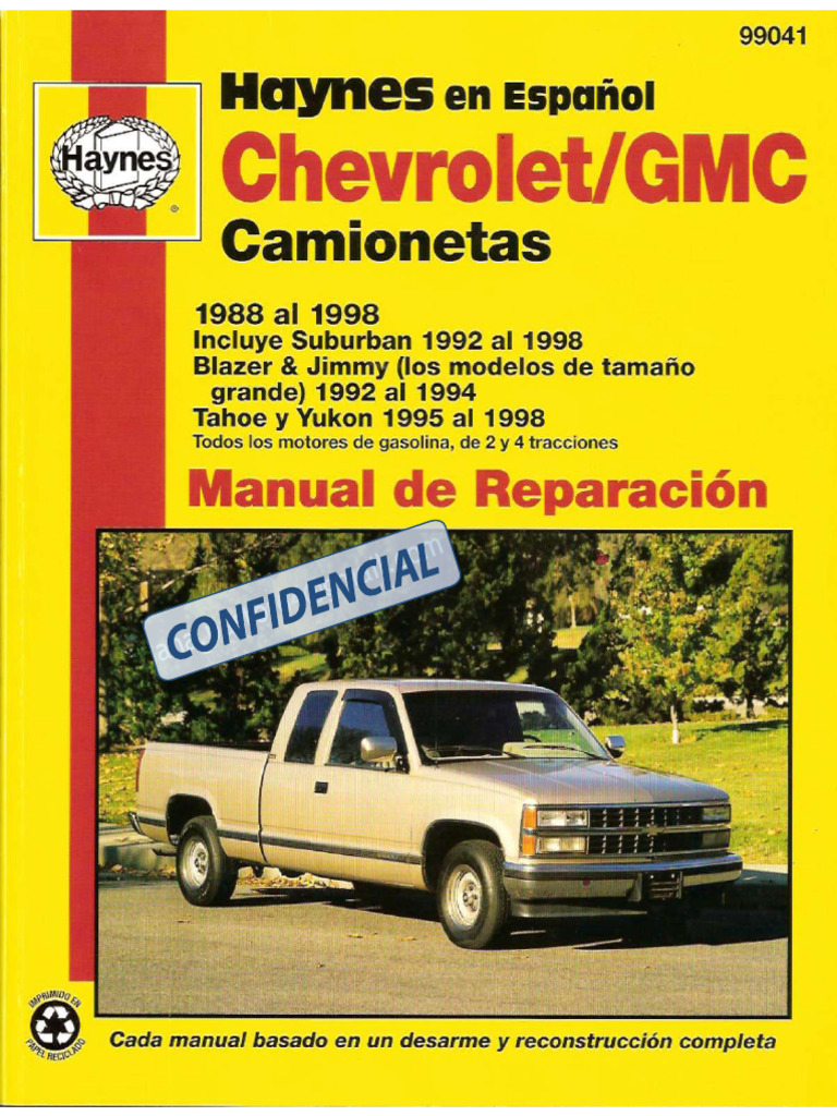 1998 CHEVY BLAZER REPAIR MANUAL FREE DOWNLOAD visual data 3