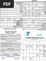 Gordon Head Rec Centre Swim Schedule | PDF | Swimming