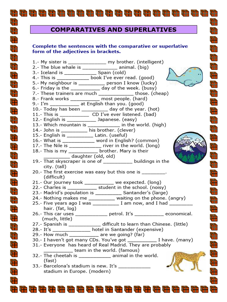 Comparatives and Superlatives | PDF | Linguistics
