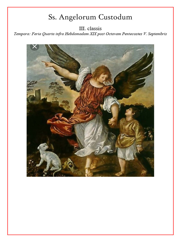 1. Maitines y Laudes Ss. Angelorum Custodum | PDF | orador del Señor ...