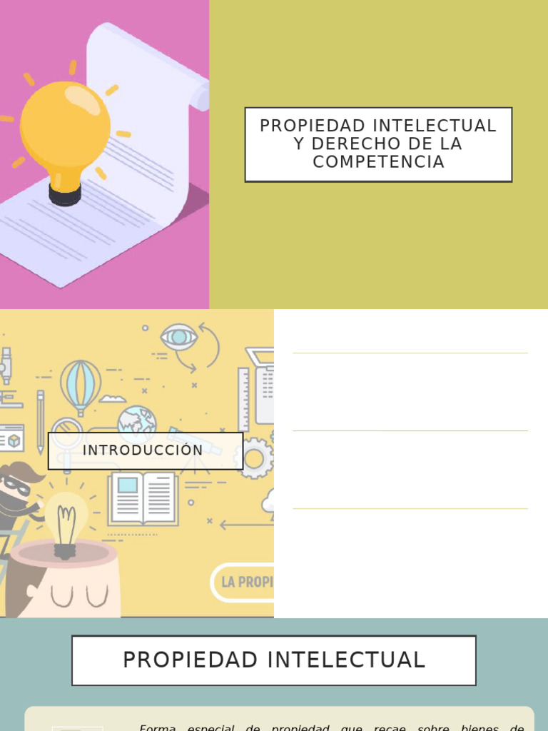 Propiedad Intelectual y Competencia | PDF | Ley de Competencia | Monopolio