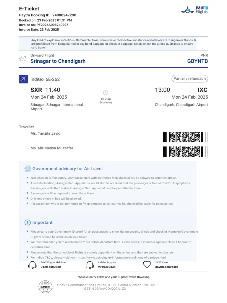 Ticket | PDF
