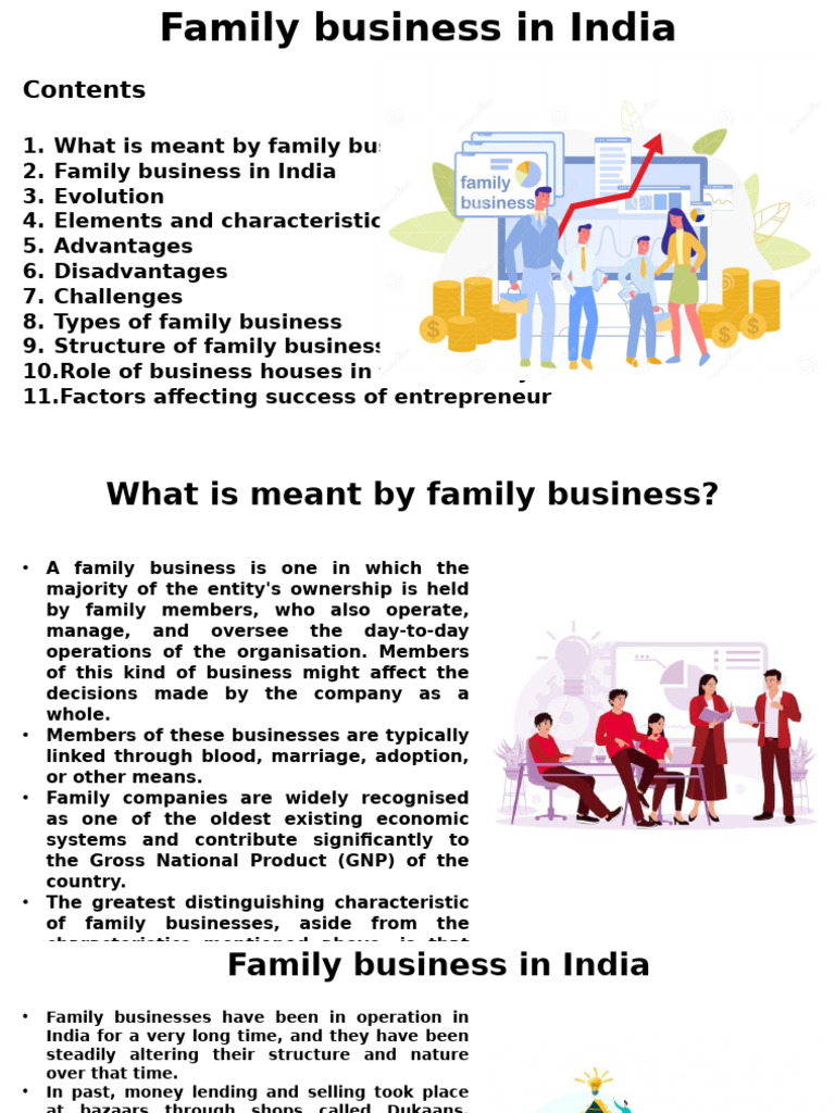 Family Buisness in India | PDF | Entrepreneurship | Startup Company