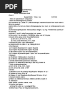 Class 3 Geometry Worksheets with Answers | PDF | Shape | Rectangle