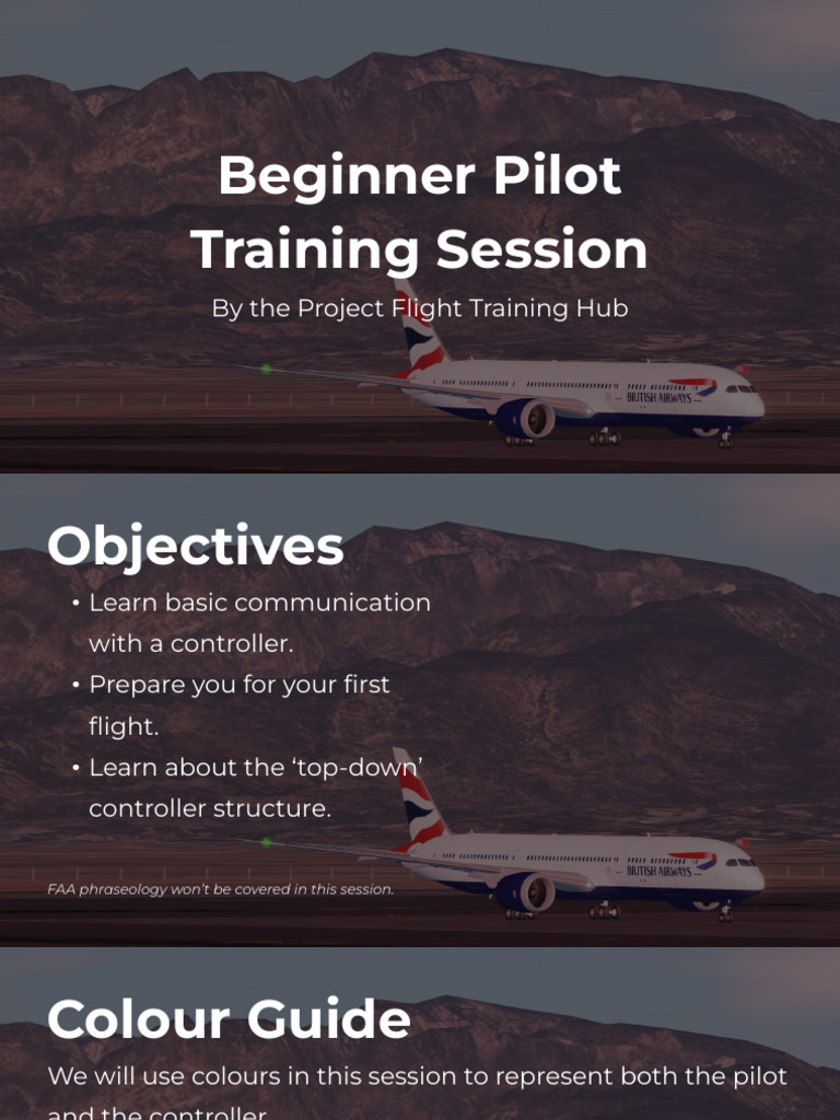 Beginner Pilot Communication Guide | PDF | Airport | Transport