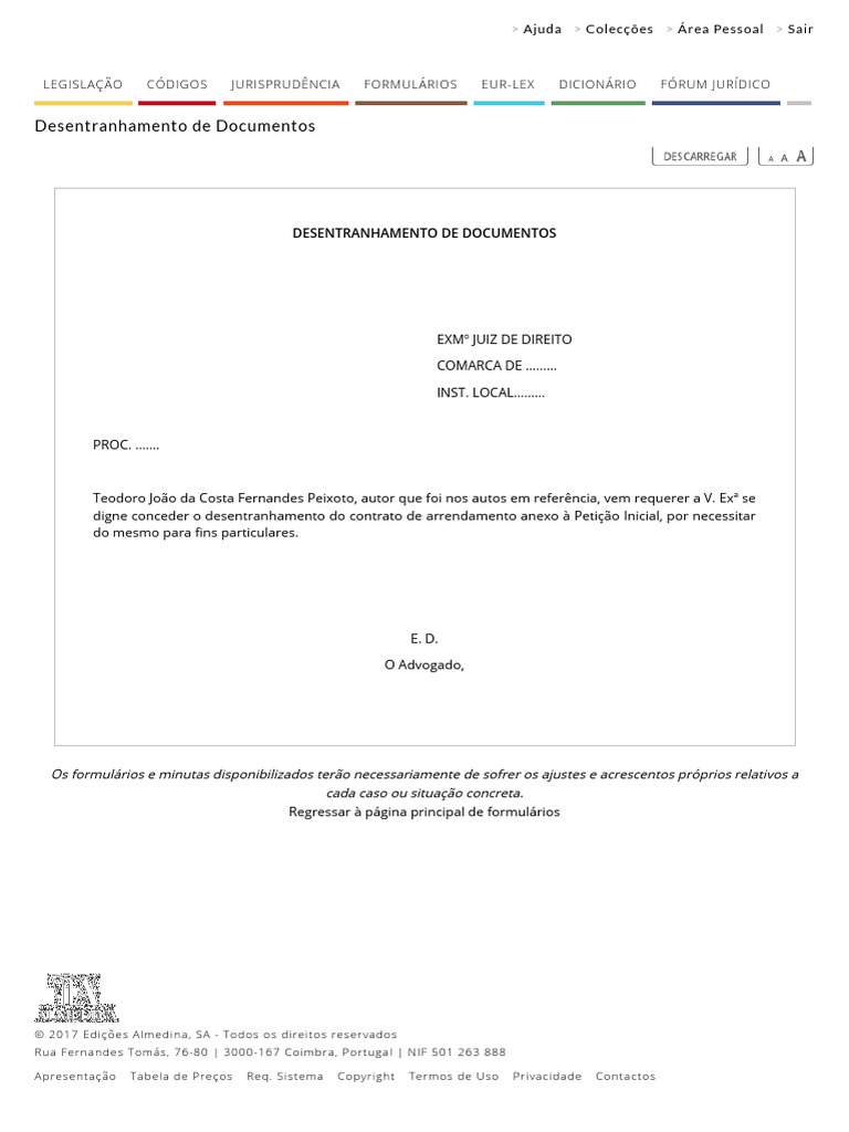 Desentranhamento de Documentos | PDF